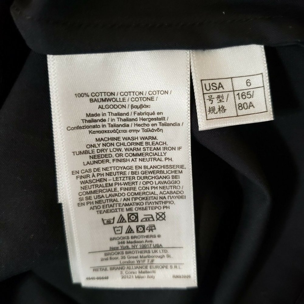 Brooks Brothers Peplum Sleeveless Top - Picture 7 of 7